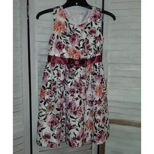 Bonnie Jean Girls Dress Cardigan Set Size 10 Party EASTER Holiday